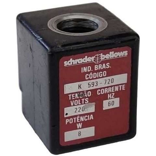 bobina elétrica, solenóide, bobina solenóide, bobina para válvula pneumática, solenóide para válvula de ar comprimido, solenóide para válvula de gás, acionamento elétrico para válvula