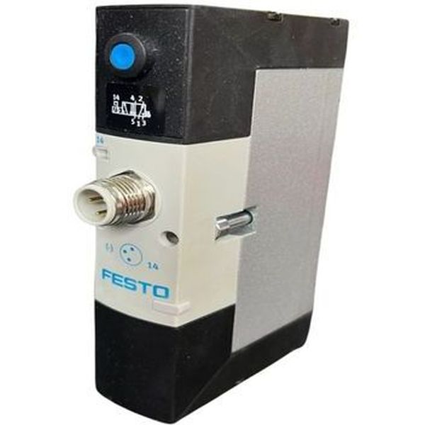 Válvula pneumática 5/2 vias, em carcaça metálica compacta - FESTO 