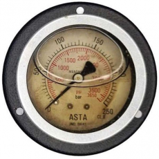 Manômetro ASTA 3650psi 250bar Manômetro ASTA 3650psi 250bar