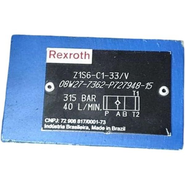 marca: REXROTH <br/>modelo: Z1S6C133V <br/>estado: seminova