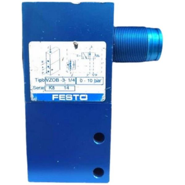 marca: FESTO <br/>
modelo: VZOB-3-1/4 <br/>
estado: seminovo