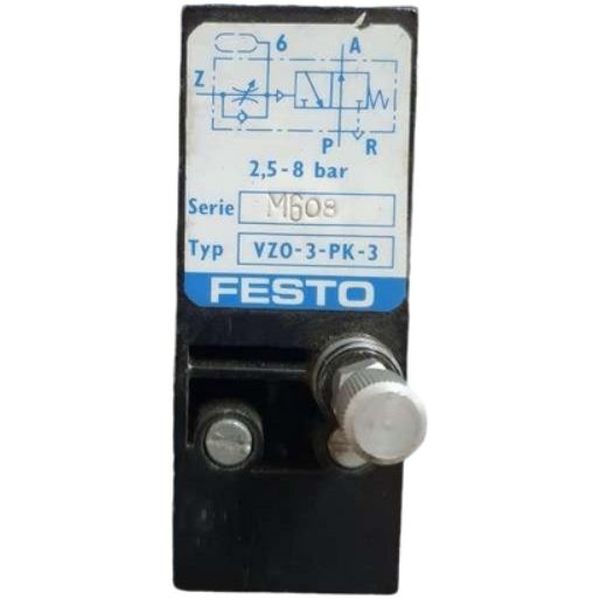 marca: FESTO <br/>modelo: VZO3PK3 <br/>estado: novo