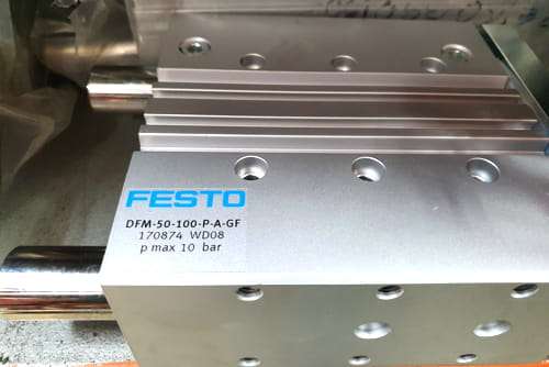 marca: FESTO <br/>modelo: DFM50100PAGF <br/>estado: novo