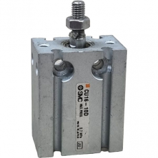 Cilindro pneumático SMC CU16-10D 16X10 seminovo Cilindro pneumático SMC CU16-10D 16X10 seminovo