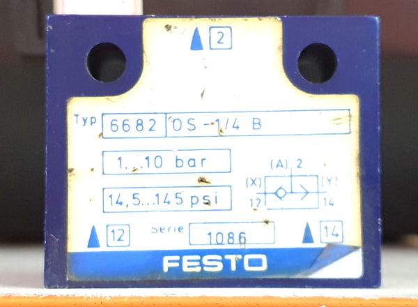 conexão G1/4, pressão 10bar, corpo liga de  alumínio, vedações NBR