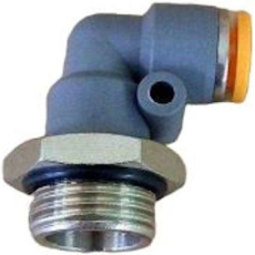 Conexão em L Cotovelo EMC ZPL06-03G 3/8X6 Conexão em L Cotovelo EMC ZPL06-03G 3/8X6