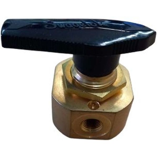 MARCA: SWAGELOK Material do corpo: Latão Tamanho da Conexão: 1/8 pol. Padrão de fluxo: 4 vias, cruzamento Orifício: 0,062 pol./1,6 mm 