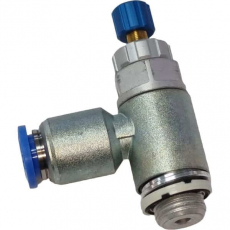 Regulador de fluxo GRLA-1/8-QS-6-RS-D Regulador de fluxo GRLA-1/8-QS-6-RS-D