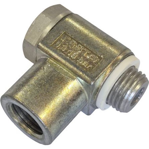 conexão rosca fêmea G1/4,  elemento de ajuste parafuso com ranhura, vazão 610l/min,pressão operacional 0,3...10bar