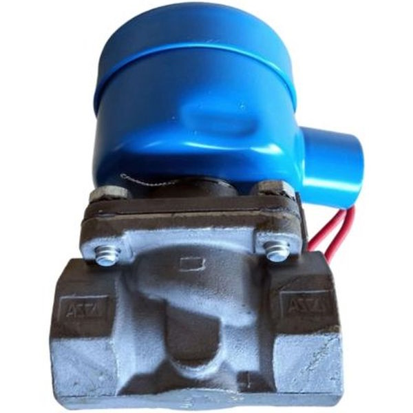 conexão rosca 1/2, orifício 5/8, fluidos ar / gás / água /óleo, bobina solenóide 220/240Volts, 50/60Hz