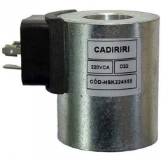 Bobina hidráulica CADIRIRI HSK224555 220VCA 30W Bobina hidráulica CADIRIRI HSK224555 220VCA 30W