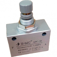 REGULADOR DE FLUXO 3/8 QSC-10 REGULADOR DE FLUXO 3/8 QSC-10