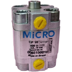 Cilindro pneumático MICRO CP10 0065150010 seminovo 20X10 Cilindro pneumático MICRO CP10 0065150010 seminovo 20X10