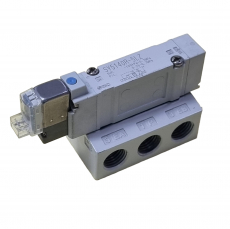 Válvula pneumática SMC SY5140R-5LZ usada Válvula pneumática SMC SY5140R-5LZ usada