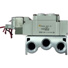 Válvula pneumática SMC SY5120-5LOZ-01 usada