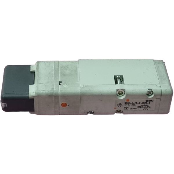 Série VSS8-4, 2 posições, simples solenóide, tensão voltagem 24VDC, com LED indicador e supressor de picos de voltagem, piloto externo
