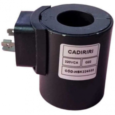 Bobina hidráulica CADIRIRI HSK224555 220VCA 30W Bobina hidráulica CADIRIRI HSK224555 220VCA 30W
