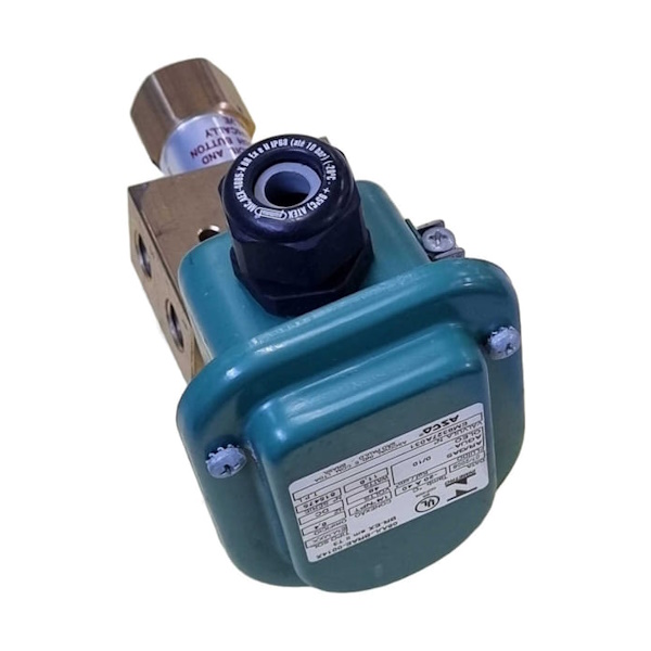 EM8327A031 <br/> conexão 1/4 NPT <br/> orifício 6,4 <br/> seminova
