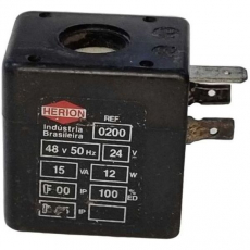 Bobina pneumática HERION 0200 24V 12W usada Bobina pneumática HERION 0200 24V 12W usada