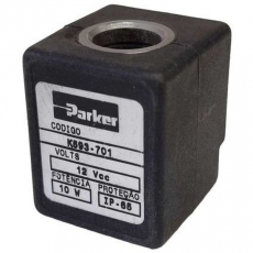 Bobina pneumática PARKER K593701 12VCC 10W Bobina pneumática PARKER K593701 12VCC 10W