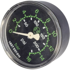 Manômetro 1827231011 225psi 16bar Manômetro 1827231011 225psi 16bar