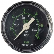 Manômetro REXROTH 1827231018 80psi 6bar Manômetro REXROTH 1827231018 80psi 6bar