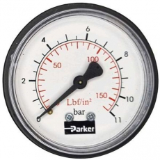 Manômetro PARKER 160lbf/in2 11bar Manômetro PARKER 160lbf/in2 11bar