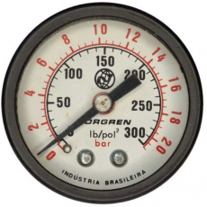 Manômetro NORGREN 300lb/pol2 21bar Manômetro NORGREN 300lb/pol2 21bar