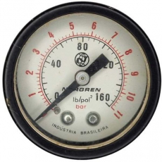 Manômetro NORGREN 160lb/pol2 11bar Manômetro NORGREN 160lb/pol2 11bar