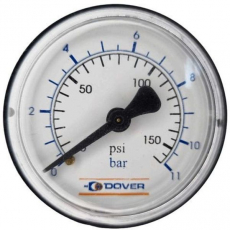 Manômetro DOVER 160psi 11bar seminovo Manômetro DOVER 160psi 11bar seminovo