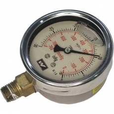 Vacuômetro -760-0mmHg -30-0inHg Vacuômetro -760-0mmHg -30-0inHg