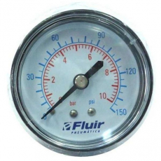 Manômetro FLUIR 10bar 150psi Manômetro FLUIR 10bar 150psi