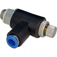 Regulador de fluxo GRLA-1/8-QS-6-RS-B 162965 - FESTO Regulador de fluxo GRLA-1/8-QS-6-RS-B 162965 - FESTO