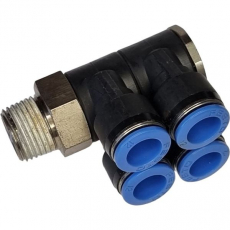 Distribuidor múltiplo QSLV4-1/2-12 - FESTO Distribuidor múltiplo QSLV4-1/2-12 - FESTO