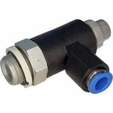 Regulador de fluxo GRLA-1/4-QS-6-RS-B 162967 1/4X6 Regulador de fluxo GRLA-1/4-QS-6-RS-B 162967 1/4X6