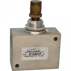 Regulador de fluxo WERK SCHOTT 8105CF 1/2X1/2 Regulador de fluxo WERK SCHOTT 8105CF 1/2X1/2