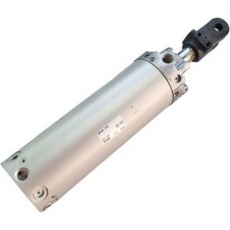 Cilindro pneumático SMC CKG1A63-150YZ com garfo seminovos Cilindro pneumático SMC CKG1A63-150YZ com garfo seminovos