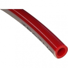 Tubo poliuretano bicolor cinza/vermelho