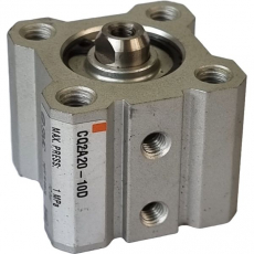 Cilindro pneumático SMC CQ2A20-10D 20X10 seminovo Cilindro pneumático SMC CQ2A20-10D 20X10 seminovo