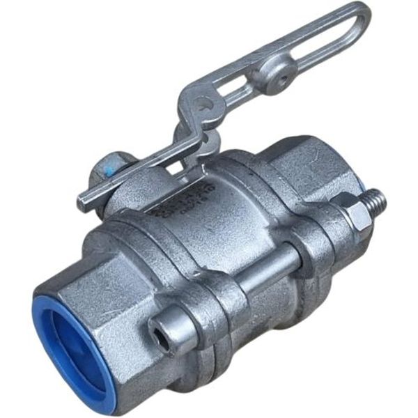 válvula tripartida, com operação manual por alavanca, para água / ar / óleos leves