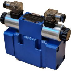 Válvula direcional REXROTH 4WEH10 R 10 4X/6EG24N9ETZ5L-B08 seminova Válvula direcional REXROTH 4WEH10 R 10 4X/6EG24N9ETZ5L-B08 seminova