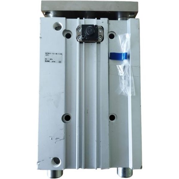 cilindro com guia, diâmetro 50mm, curso 150mm, fluido ar comprimido, amortecimento elástico nos dois lados