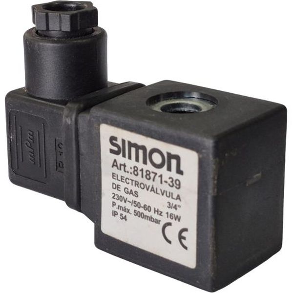 SIMON bobina para electroválvula de gás