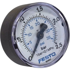 Manômetro FESTO 162837 36psi 2,5bar Manômetro FESTO 162837 36psi 2,5bar