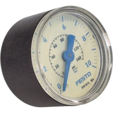 Manômetro FESTO 359874 140psi 10bar seminovo Manômetro FESTO 359874 140psi 10bar seminovo