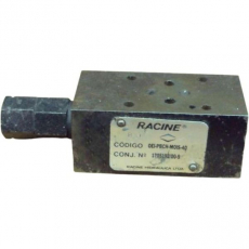 Módulo de alÃvio 1/8 com válvula de alÃvio RACINE OE1-PBCH-MOIS-40 usada Módulo de alÃvio 1/8 com válvula de alÃvio RACINE OE1-PBCH-MOIS-40 usada
