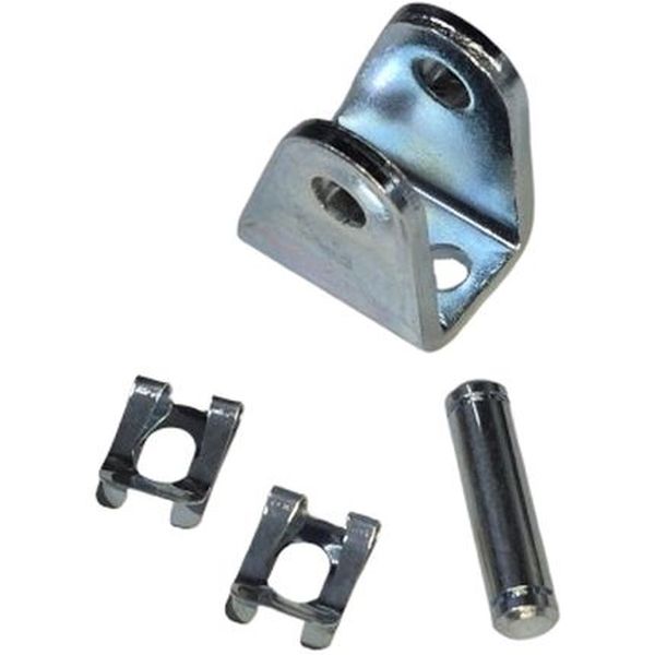 acessório para cilindro pneumático, cavalete para pistão pneumático, cavalete para atuador pneumático linear, componente para montagem de cilindro, fixação do cilindro, suporte para cilindro