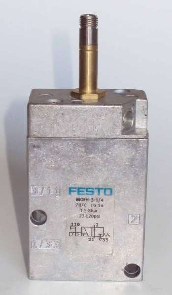 marca: FESTO <br/>modelo: MOFH314 <br/>estado: seminova