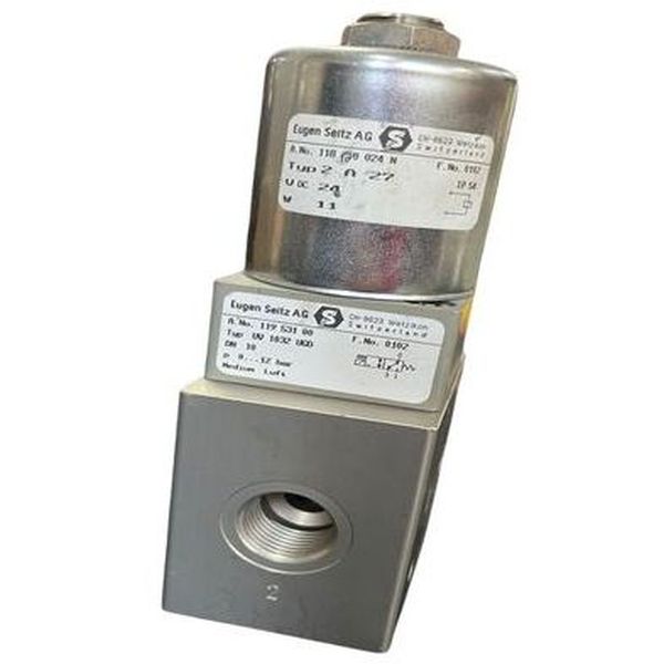 Válvula base pneumática UV-1032-UGD-DN10 com conexão BN10 ( G3/8