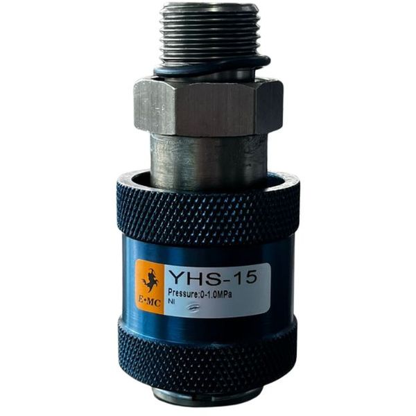 Válvula de bloqueio manual YHS, 3/2 vias, pressão de 10bar, ISO 8573 - EMC 
